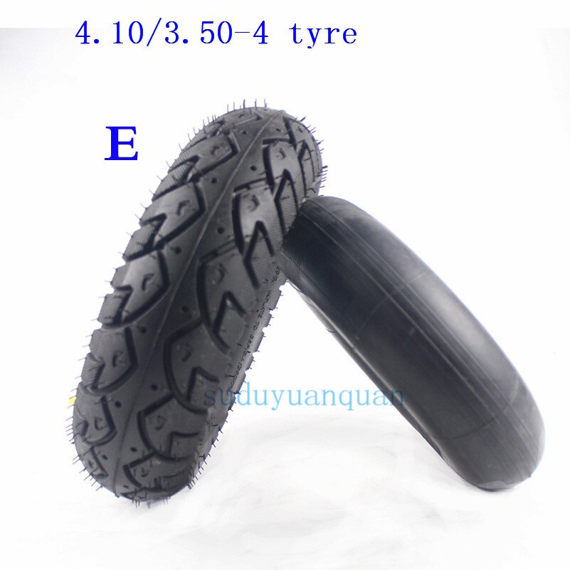 4.10/3.50-4 410-4 350-4 tyres tubes for Electric Scooter Wheelchair Elderly Mobility Scooter Wheelbarrow 4.10-4 3.50-4 tires: tyre E