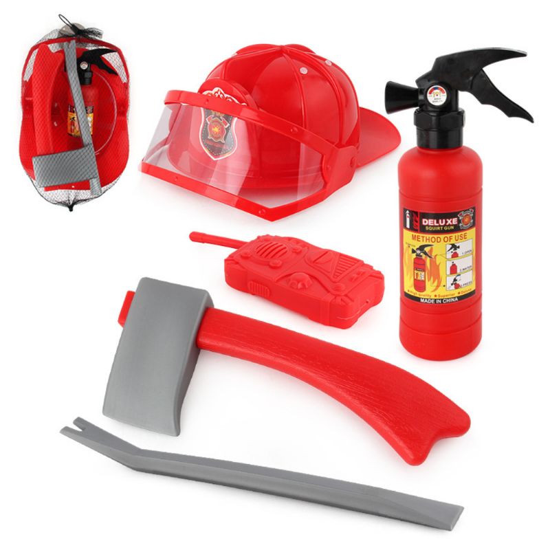 Disfraz de bombero del fuego para niños, chaqueta impermeable, uniformes, ropa, juego de rol, divertido, para de Halloween