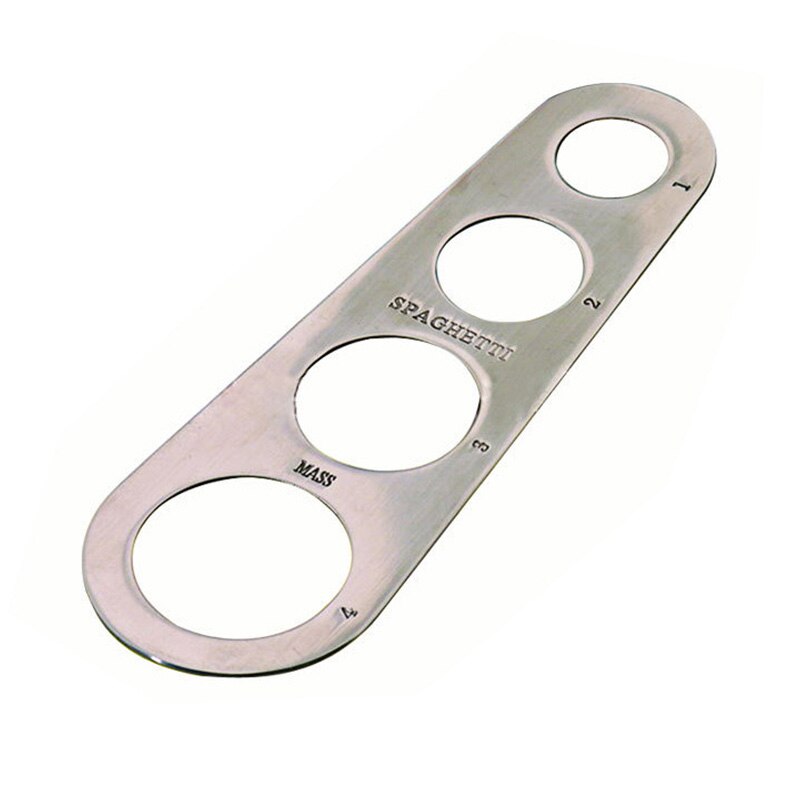 1 st spagetti mätverktyg 4 fot serveringsdel rostfritt stål spaghetti linjal verktyg köksredskap kontrollverktyg