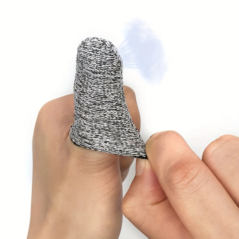 10Stck Anti-schneiden Finger Abdeckung Finger Schutz Hülse Hochfeste Sicherheit flexibel Anti schneiden Fingerspitze Handschuhe Küche werkzeug