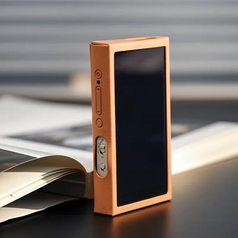 Fiio M21 Player Case Portable Hifi Lossless Intelligent Music Player CD Tape Music Player Protective Sleeve PU Holster PC: light green