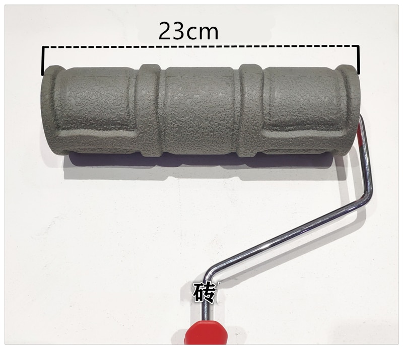 Home decor texture roller Wall stencil Paint Rollers for wall decoration House roll wall painting relief rubber roller embossed