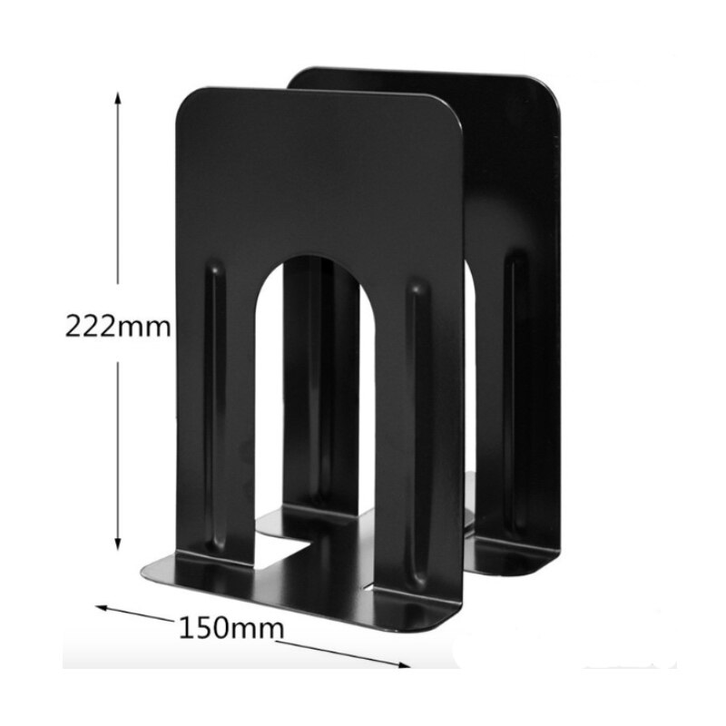 22.2 cm high metal book stand book shelf support book clip book end metal book end extra large book support