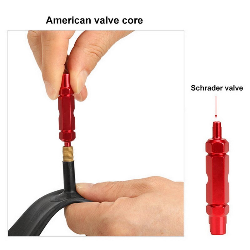 Noyau de Valve Presta amovible pour vélo, remplacement de vélo, outil