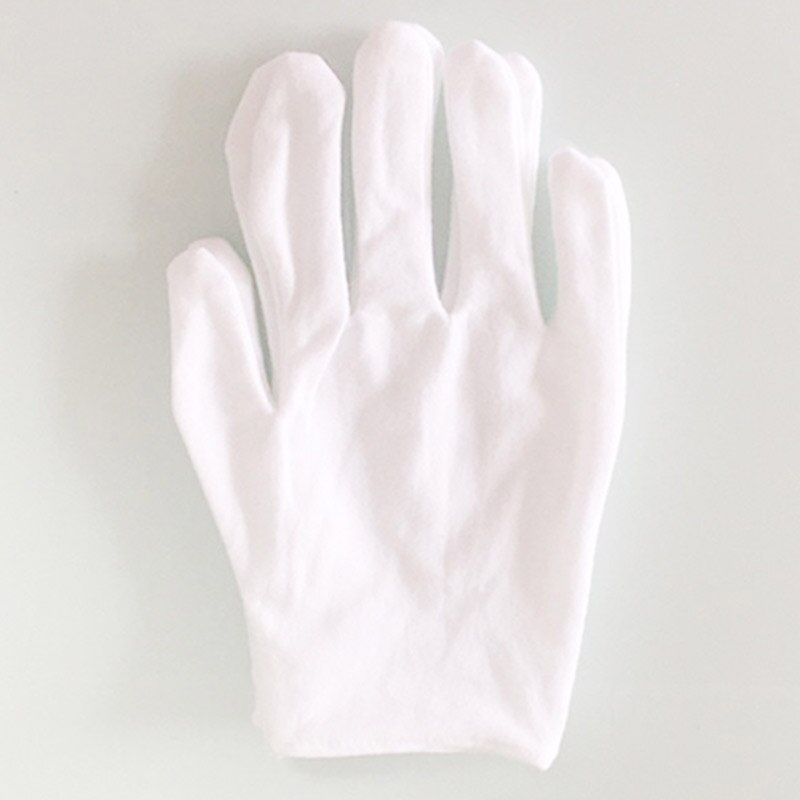 20 Paren/partij Kinderen Witte Handschoenen Dunne Katoenen Kids Handschoen Voor School Groep Dans Gymnastiek Tonen Prestaties