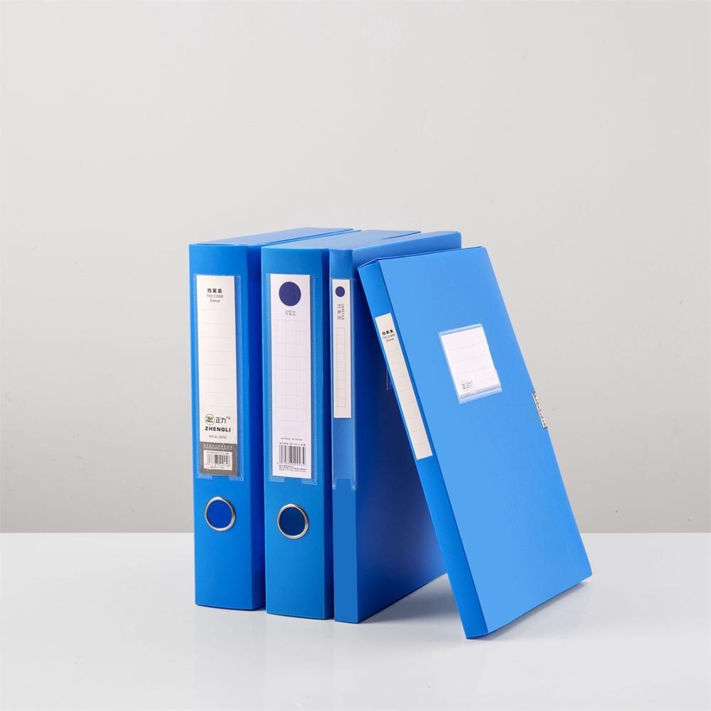 A4 Office File Organizer Plastic File Date Storage Box