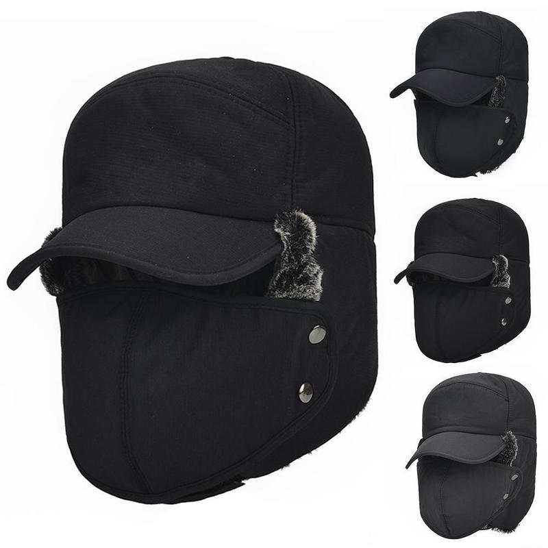 Winter warm Face Mask Men Winter Aviator Fudd Trooper Bomber Hood Hat Elmer Ear Flap Cap Ski Mask H5M6