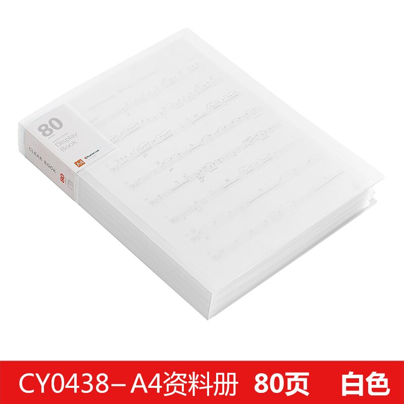 Chemise Cartonnée Dossier Partitions Musique - PP Transparent - Pour Piano Et Instruments Cahier De Musique