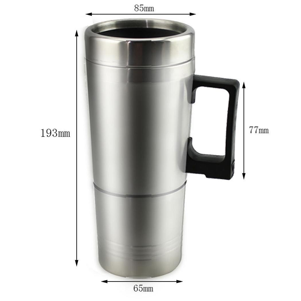12 v 24 V Auto Waterkoker Draagbare Reizen Auto Boiler Mok Auto Plug-In Verwarming Cup Isolatie Elektrische cup Tazer Electrico met Deksel