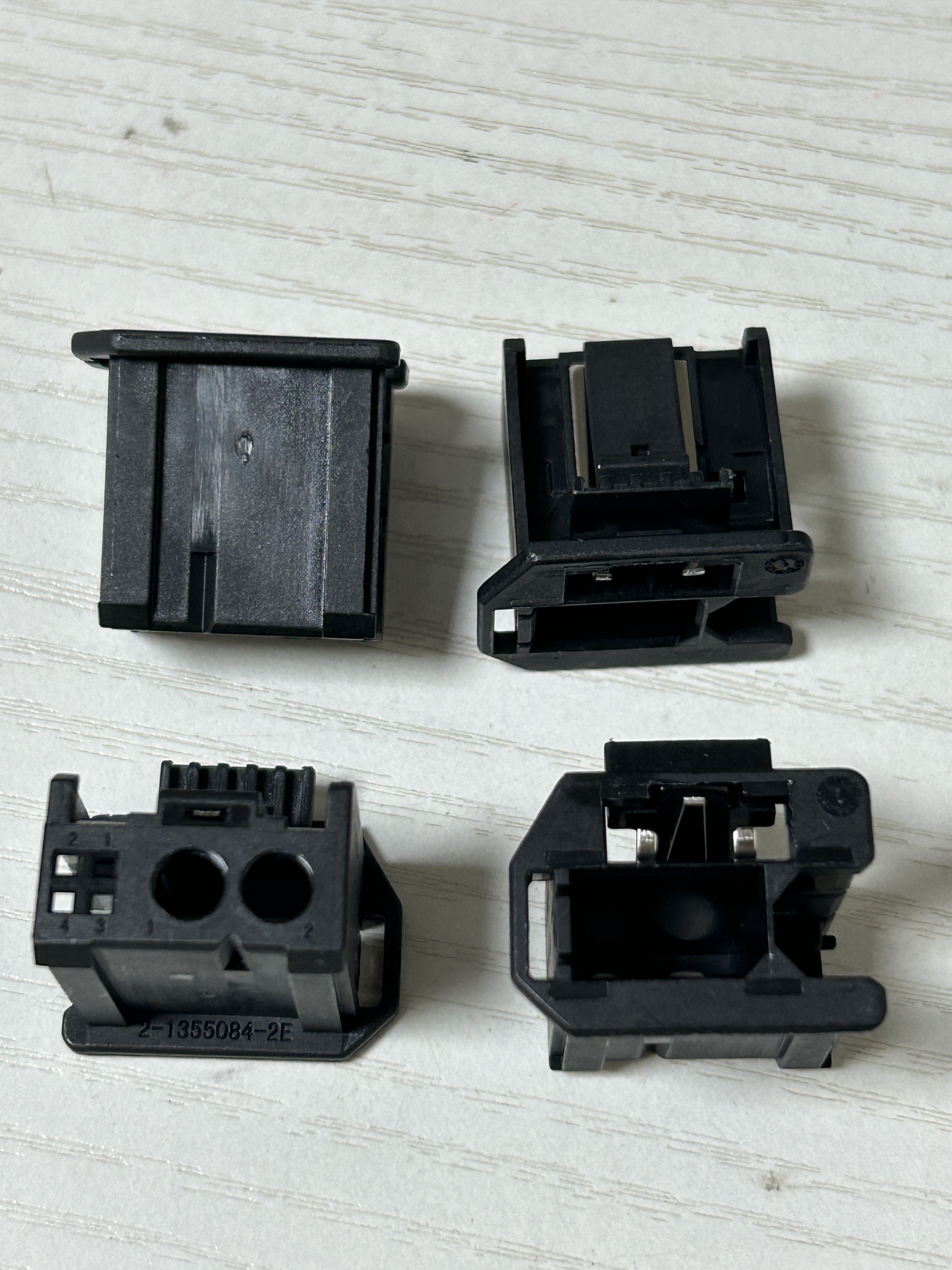 Car MOST optical fiber male and female plug 4p hole