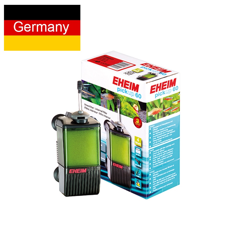 EHEIM PICKUP 60 INTERNAL FILTER FRESH WATER PICK-UP AQUARIUM FISH TANK SILENT QUIET FILTER WITH FILTER PADS