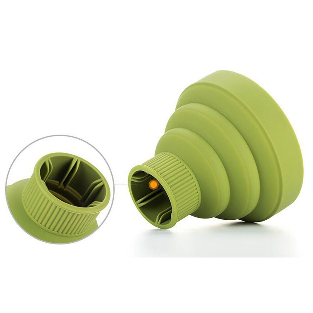 Silicone Universal Hair Diffuser Dryer Blower Hairdressing Salon Hair Curly Dryer Folding Diffuser Cover 4 Colors