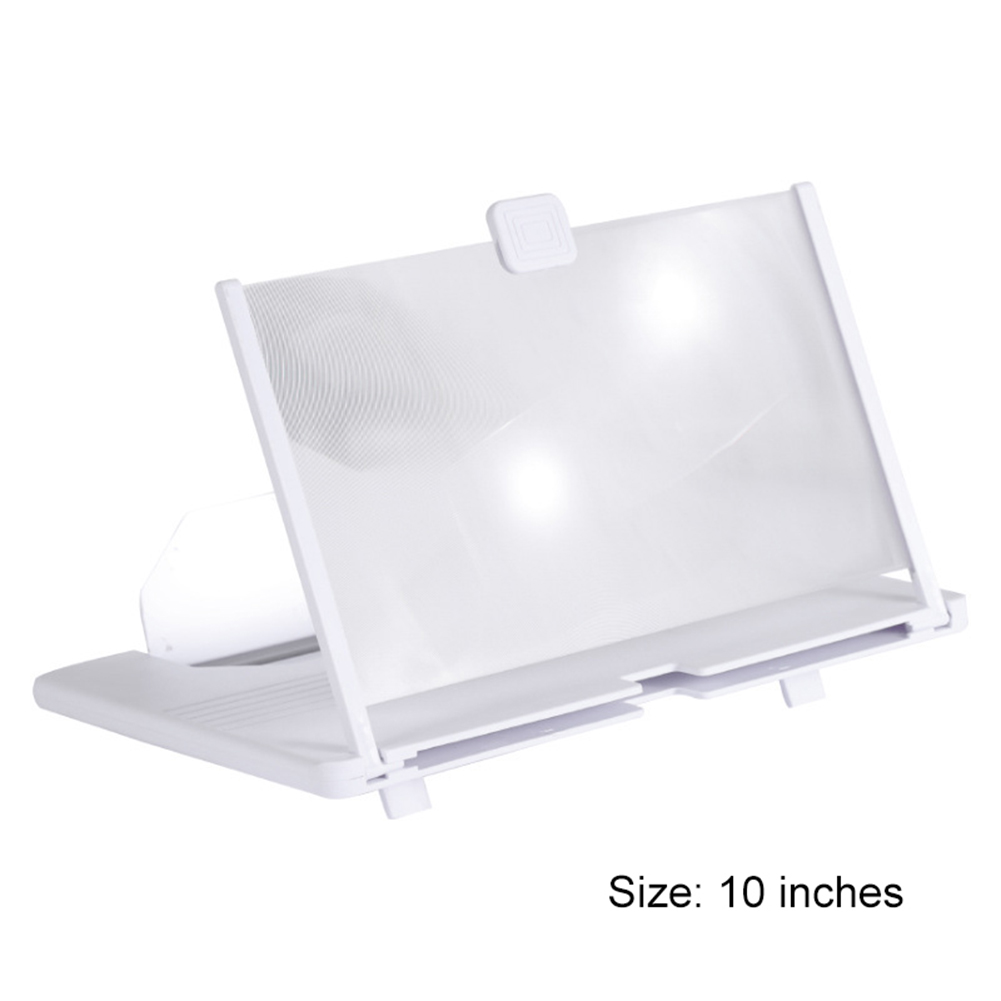 10 inch 3D HD Video Amplifier Phone Screen Magnifier Eye Protection Folding Desk Holder Mobile Phone Accessories
