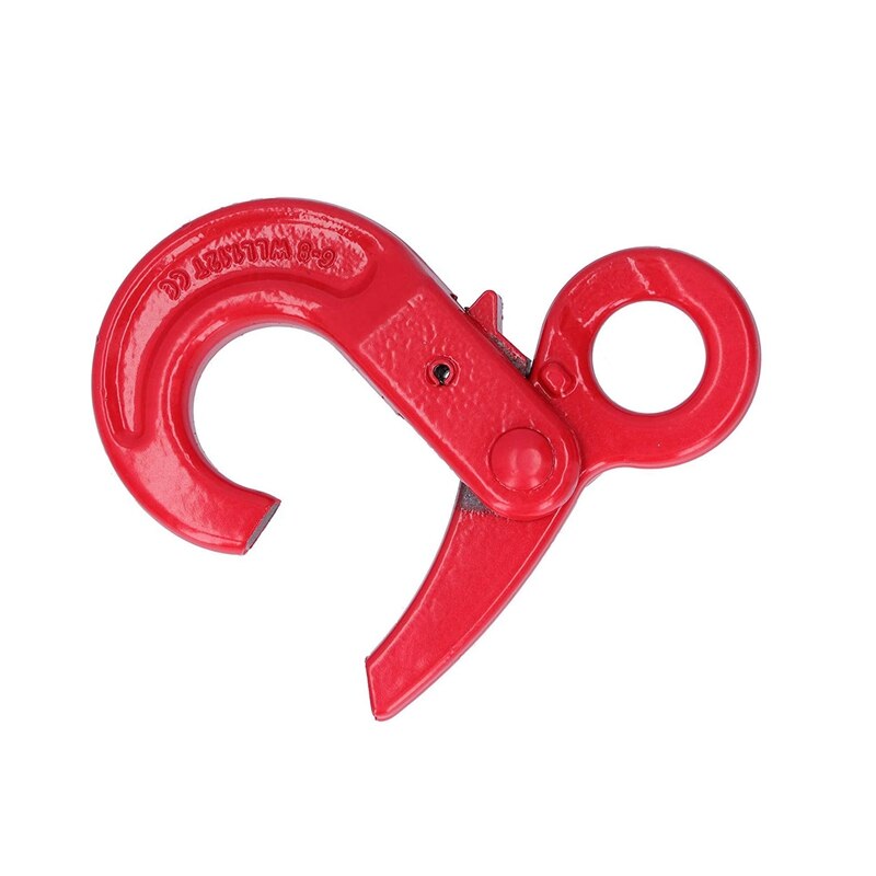 Lifting Hooks Self Locking Eye Hooks 1.12T Alloy Steel Slip Safety Hook For Factory Lifting Port Transportation