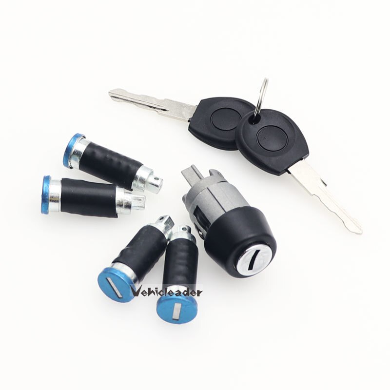 KASturbo Türschloss Set Für Peugeot & Citroen - Mit 2 Schlössern & 1 Schlüssel