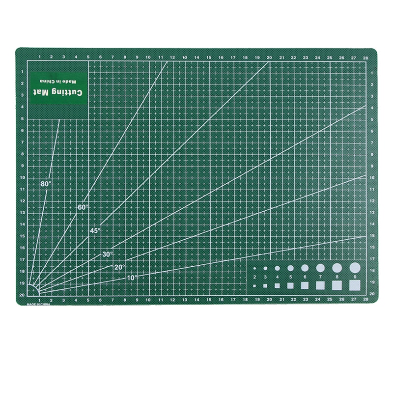 PVC Cutting Mat A4 Durable Self-Healing Cut Pad Patchwork Tools Handmade 30 x 20CM