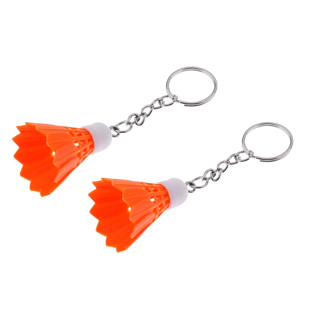 2 Stuks Mini Badminton Sleutelhanger/Sleutelhanger/Premium Bag Hanger/Decoratie-5 Kleuren