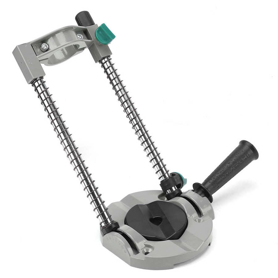 Adjustable Angle Drill Guide Stand Positioning Bracket for Electric Drill