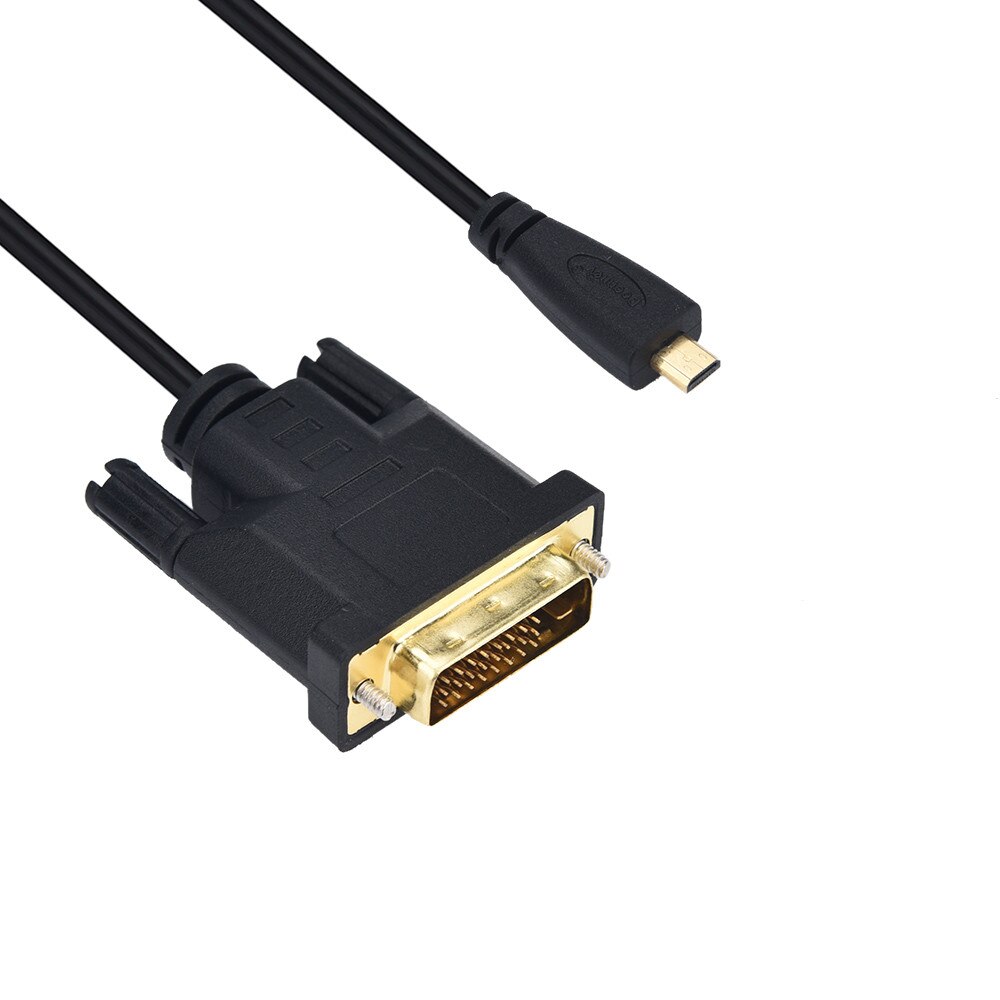 Micro-Hdmi Naar Dvi Adapter Kabel Full Hd 1080P Micro Hdmi-Compatibel Male Naar Dvi Male Adapter converter Kabel Voor Hdtv In Voorraad