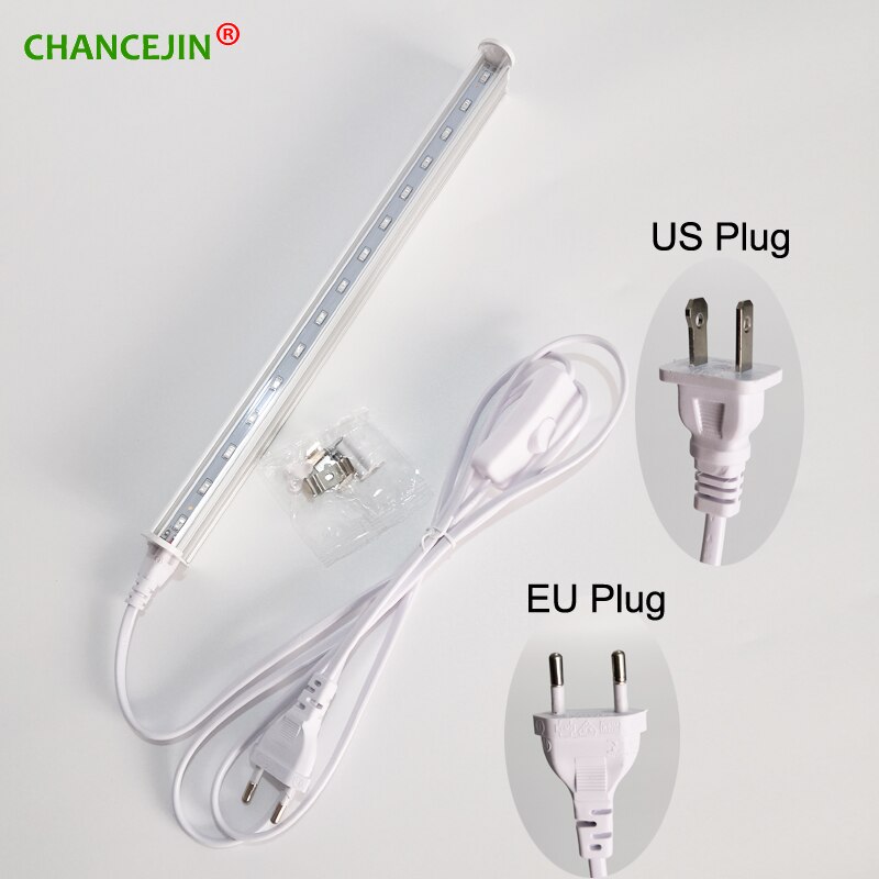 High lumens LED growing lamp with EU/US plug power cable,T5 grow lights widely used for indoor plants vegetable aquarium etc.