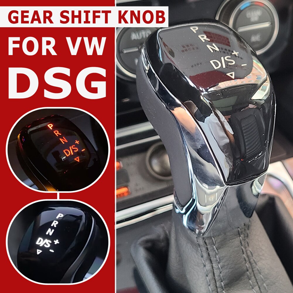 Electronic shift handle for VW golf mk6 mk7 passat B7 B8 tiguan MK2 DSG, original led screen displayshift electronic shift