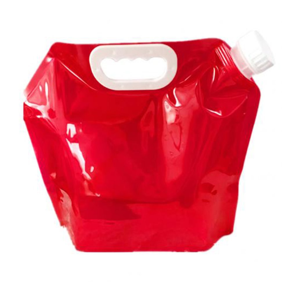 5L/10L Outdoor Vouwen Opvouwbare Draagbare Opvouwbare Water Zakken Auto Drinken Carrier Container Kit Camping Water Tank