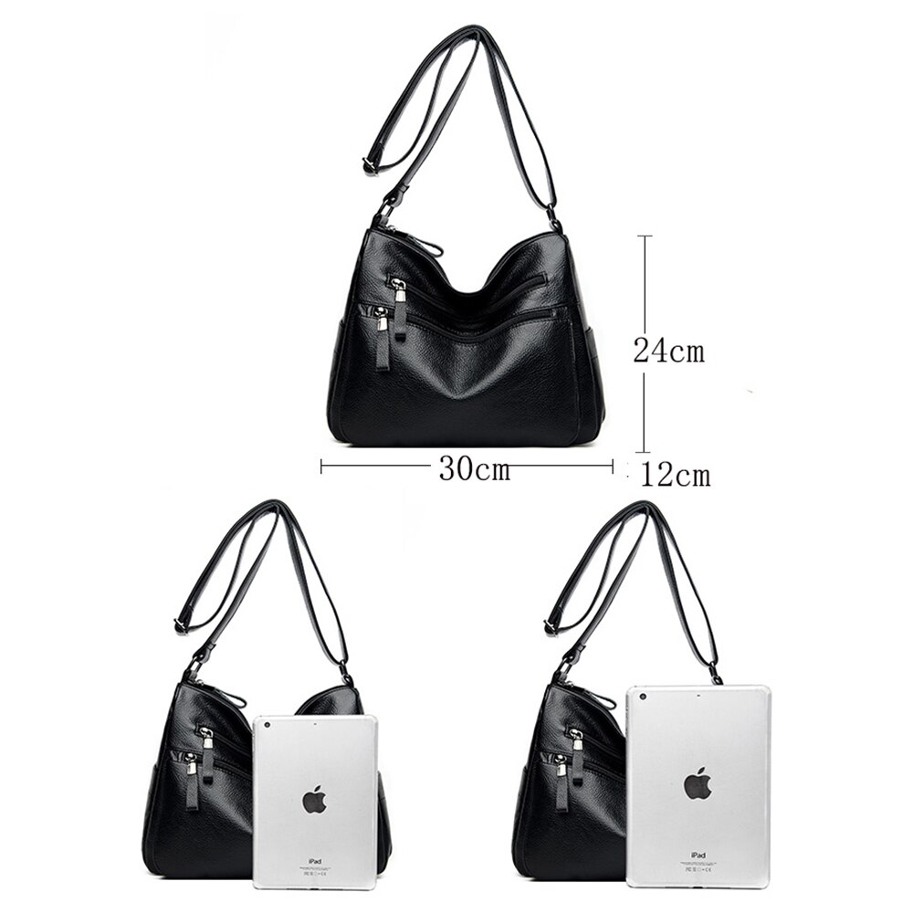 Multi-pocket crossbody tassen voor vrouwen sac a main femme leren luxe handtassen damestassen handtassen