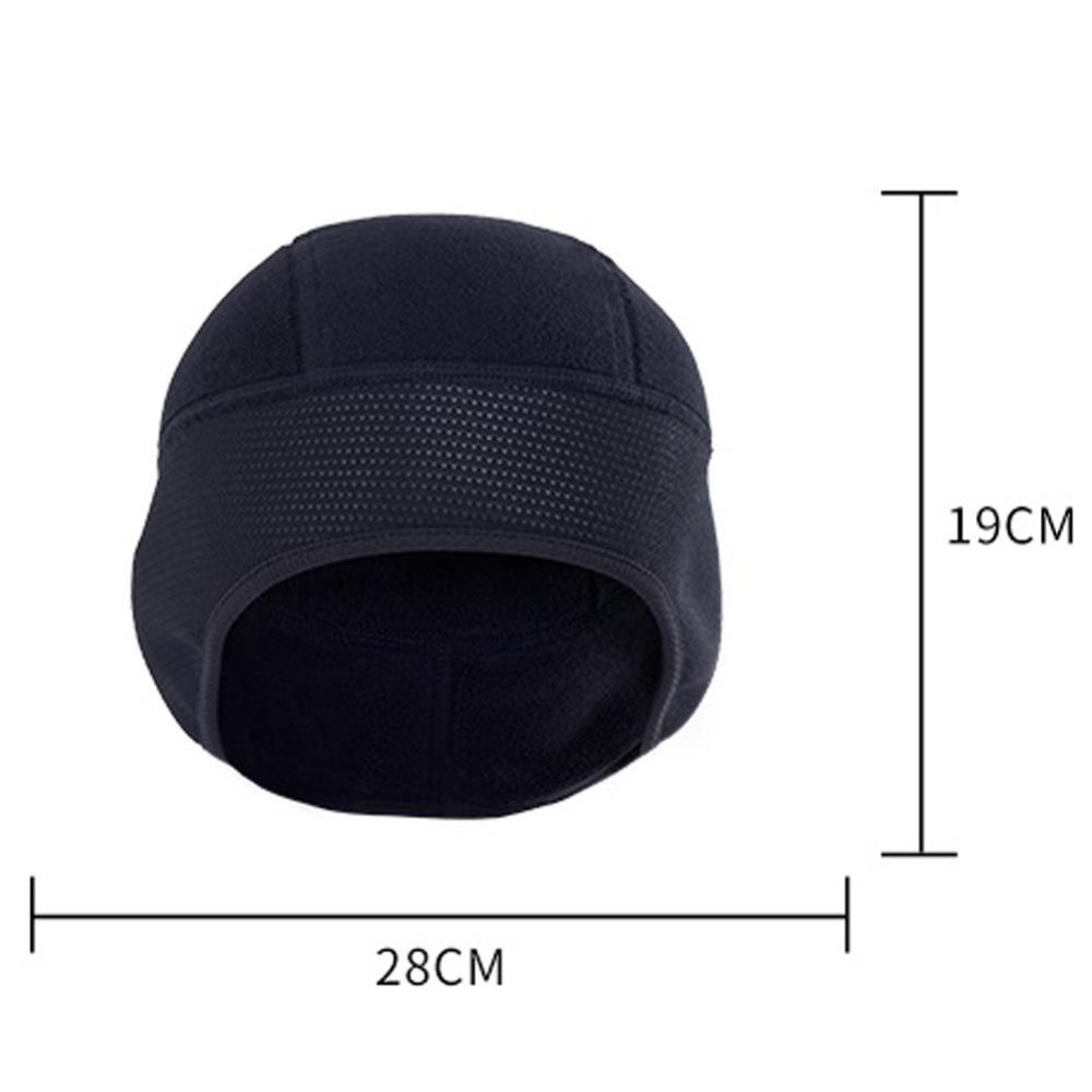 Utomhus cykling mössa vindtät kalltät termisk åkkeps motorcyklar mtb ridning skid hatt töjbar storlek från 55-60cm