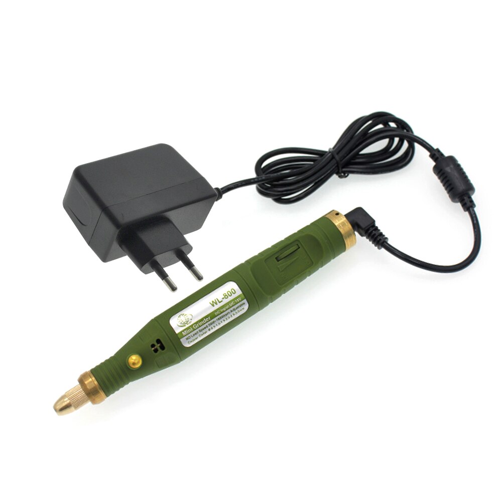 Mini Electric Grinder Set Small Jade Engraving Machine Adjustable Speed Electric Grinder Small Electric Drill US/EU Plug: EU plug