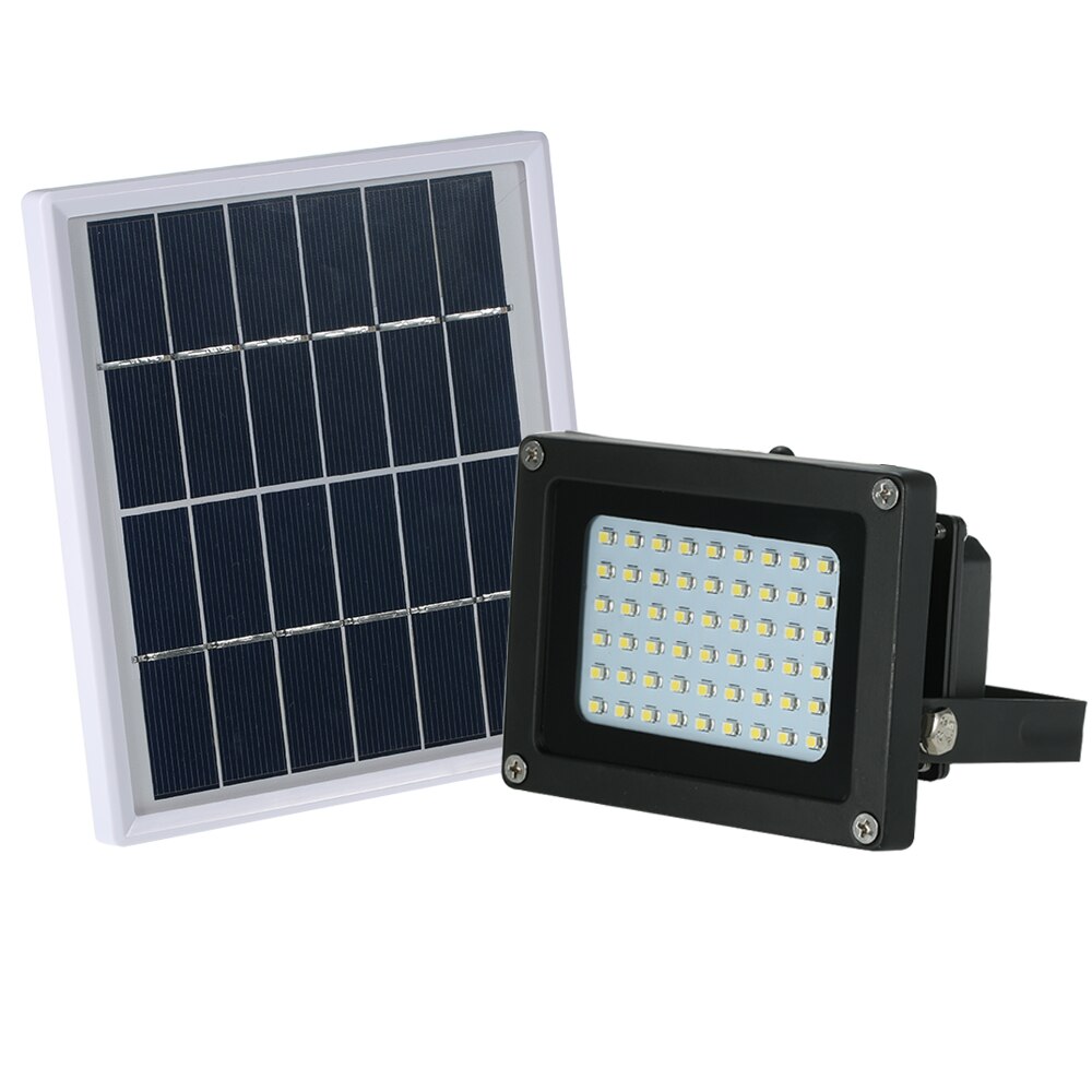 Lámparas solares para pared reflector alimentado 54 luces solares LED IP65 luces de seguridad impermeables al aire libre para el hogar, jardín, césped