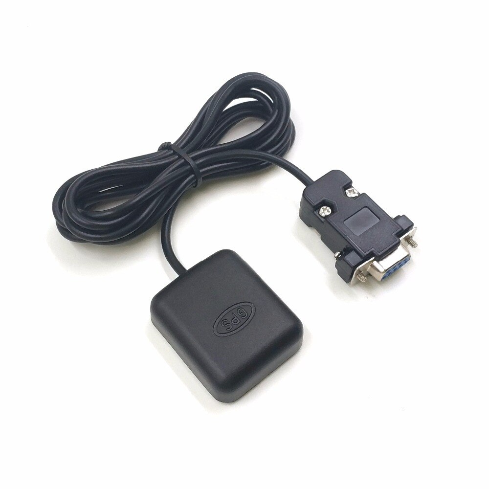 5.0V RS-232 DB9 female connector RS232 GPS receiver,9600bps,NMEA-0183 protocol,4M FLASH,with GPS module and antenna,BS-72D