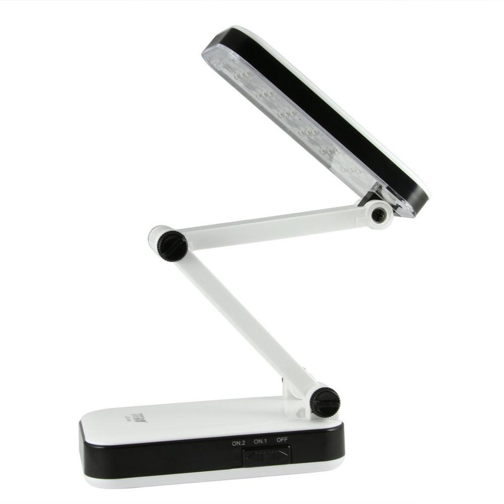 Lamp Flexo 24 Leds Opvouwbare Oplaadbare Batterij Zonder Kabels Led Kleur Wit Hoge Helderheid Draagbare Bureaulamp