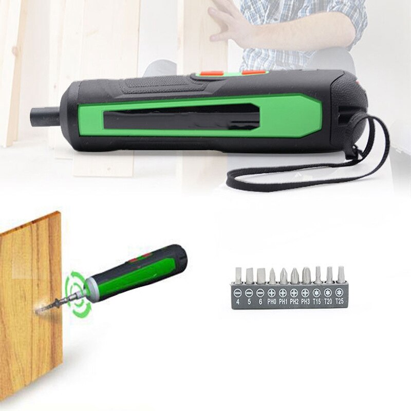 Mini Electric Screwdriver Rechargeable Power Screwdriver Kit with Lithium Battery Electric Screwdriver Power Tool