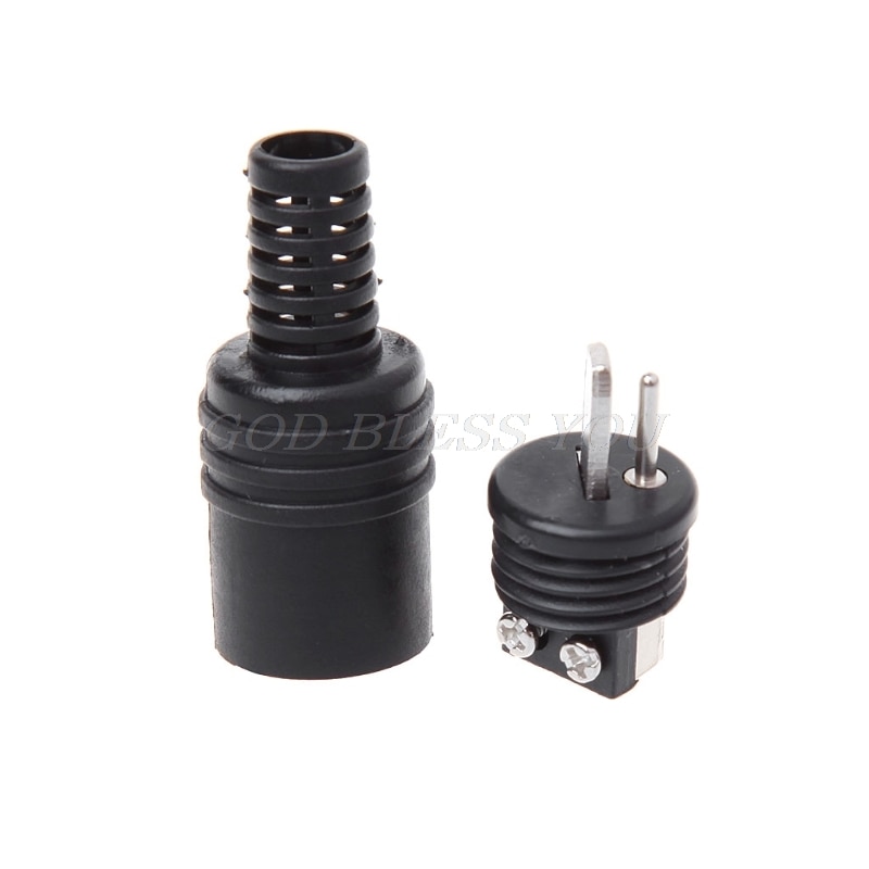 Enchufe de altavoz de 2 pines DIN, Conector de soldadura de Cable de altavoz Hifi, 10 Uds., ,