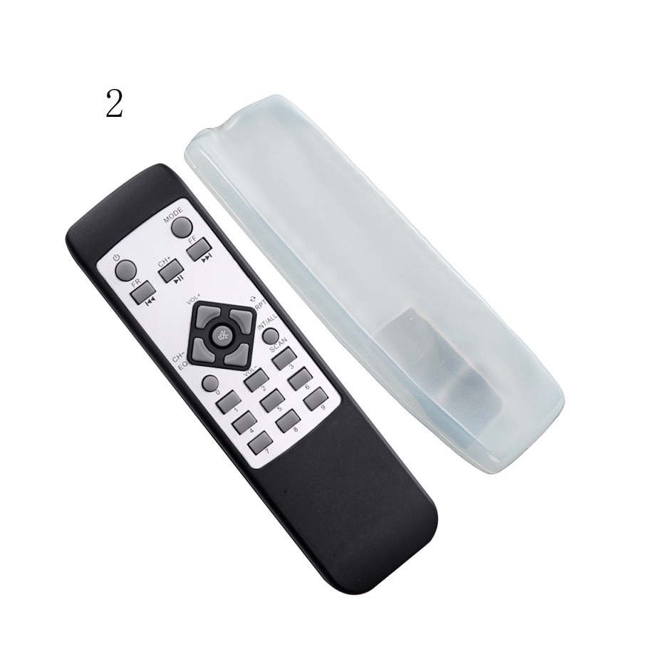 Air conditioning TV silicone remote control cover Anti-fall dustproof waterproof storage bag boot: 2