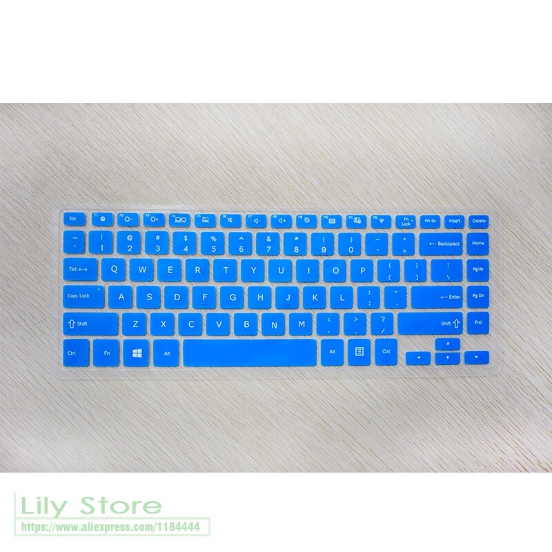 For Samsung Notebook 9 Pro Np940X5N Np940Z5L 940X5N 900X5L Cn Np500R4H Keyboard Cover Protector Skin: blue