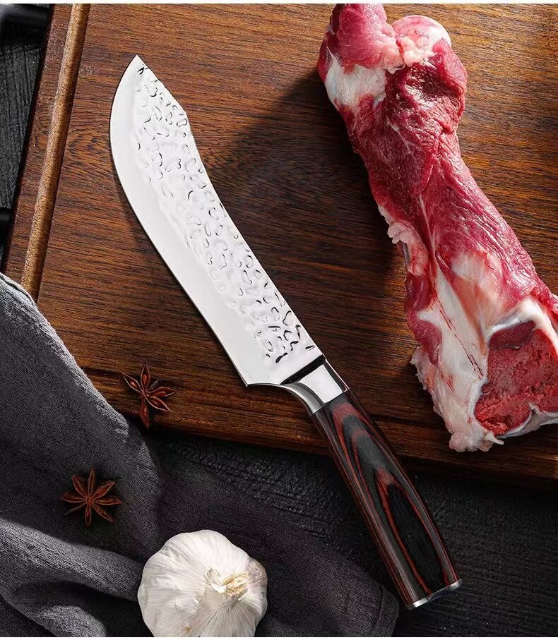 Chef&#39;s Knife Stainless Steel Boning Knife Kitchen Knife Handmade Cleaver Kitchen Knives Set Kitchen Cooking Tool