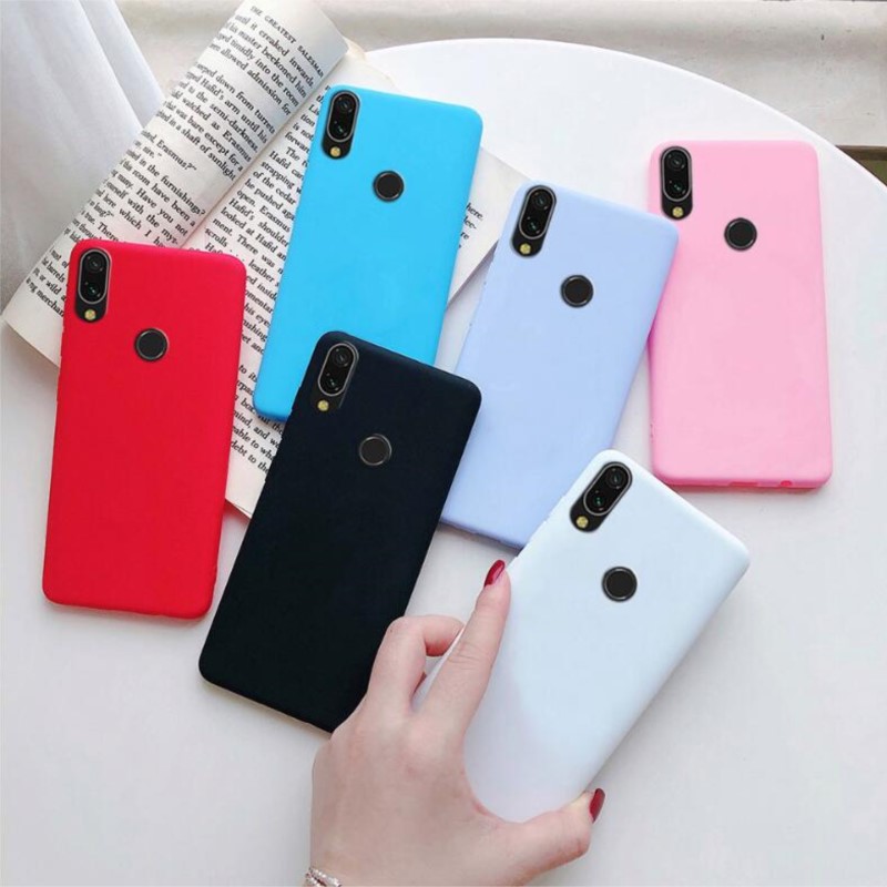 Case Voor Xiaomi Redmi Note 7 Case Volledige Bescherming Siliconen Matte Telefoon Gevallen voor Xiaomi Redmi 7 Note 7 7s Note7Pro Back Cover