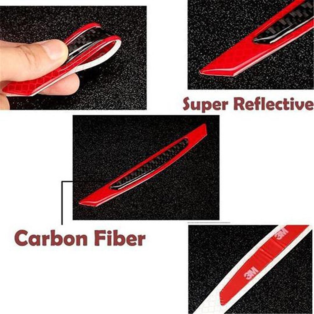 Koolstofvezel autodeurrandbeschermingsstrip krasbestendige beschermstrip