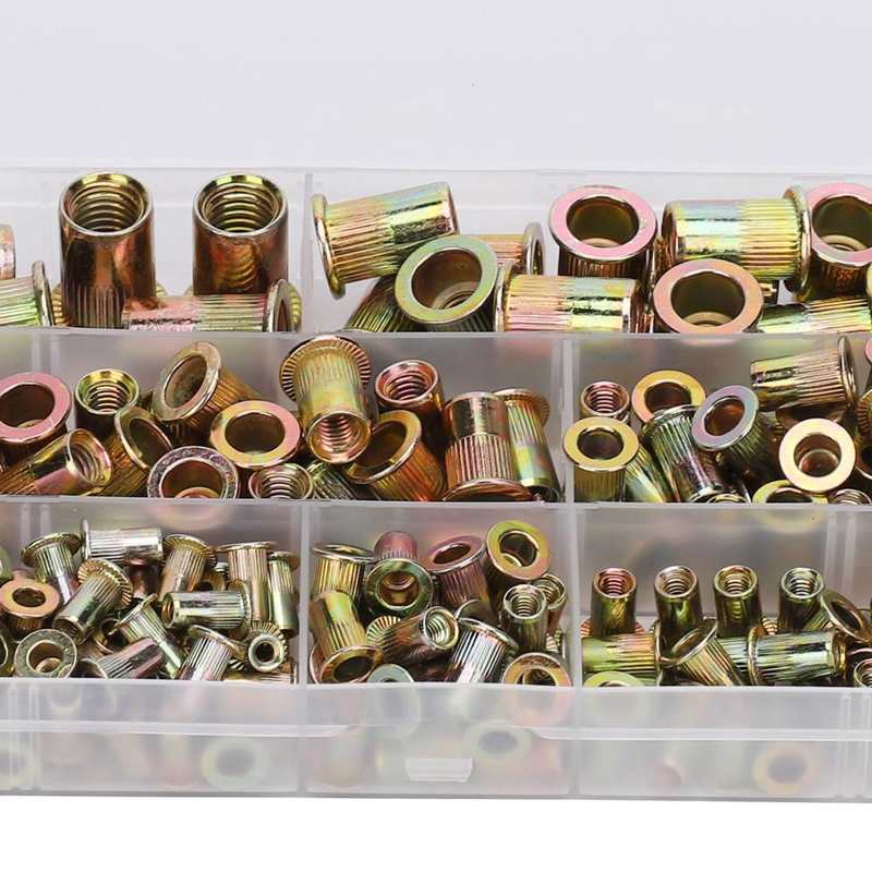 Rivet Nut M3‑M10 Galvanized Rivet Nut Set Manufacturing Stable Performance for Electromechanical and Light