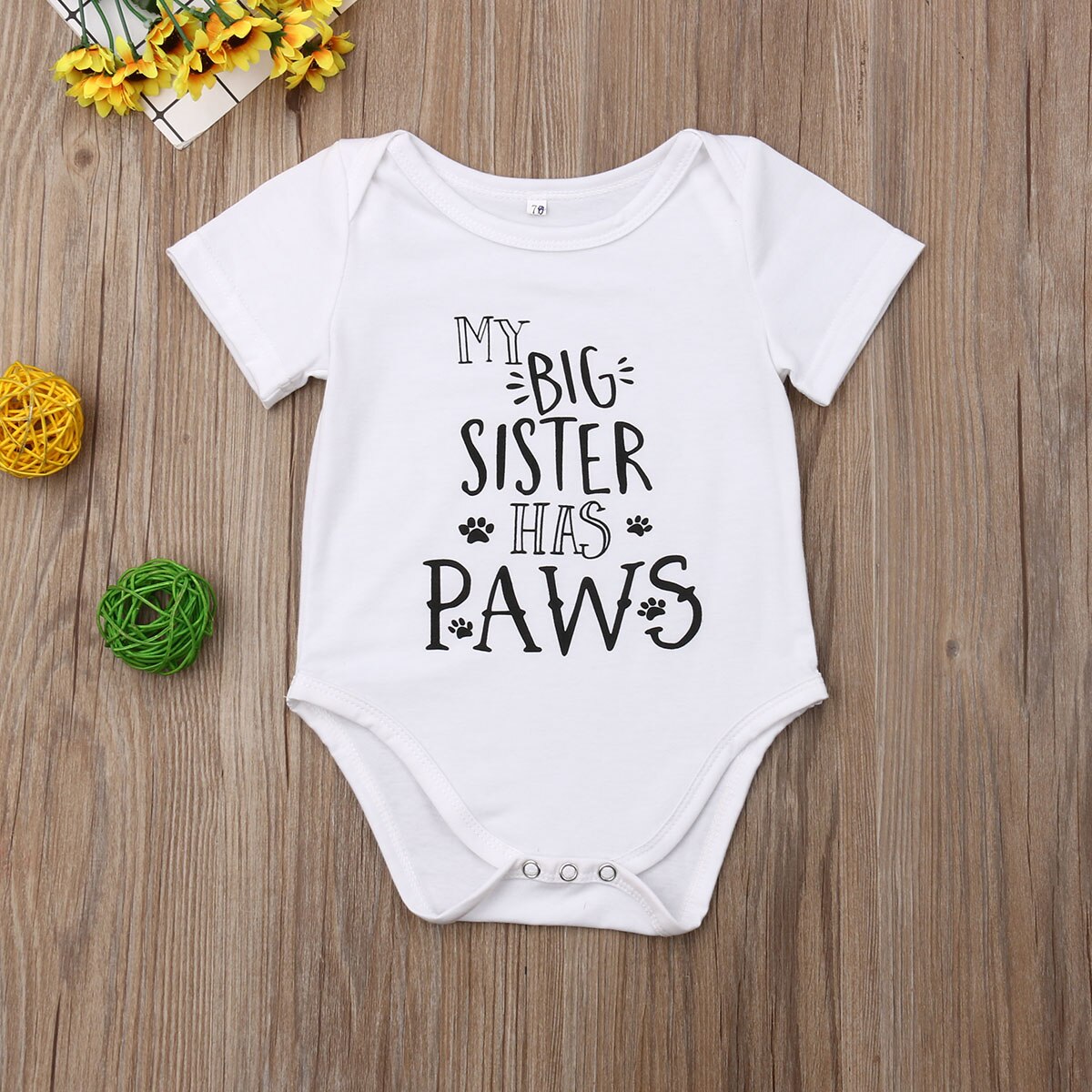 Baby zomerkleding cue baby baby jongen meisje bodysuit letter print korte mouwen witte jumpsuit kleding match outfits 0-18m