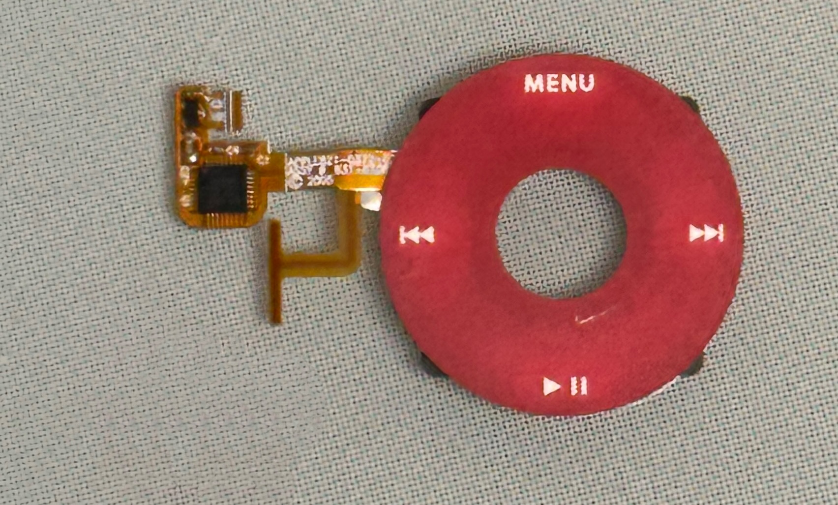 Click Wheel Flex Apple iPod Classic/vidéo 5e 5,5e génération 30 Go 60 Go 80 Go Clé tactile A1136: Lavande