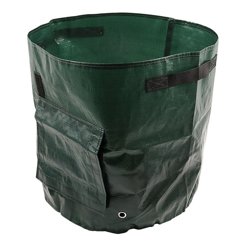 Cultivo de patatas bolsas de tela tejida macetas de jardín plantadores bolsas para plantar verduras bolsa de cultivo herramienta de jardín en casa