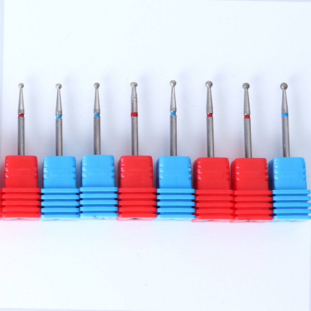 1pcs Nagel Boren Diamant Bal Hoofd Cuticle Cutter voor Manicure Nail Care Pro Elektrische Rotary Burr Molen Machine gereedschap BE23-30