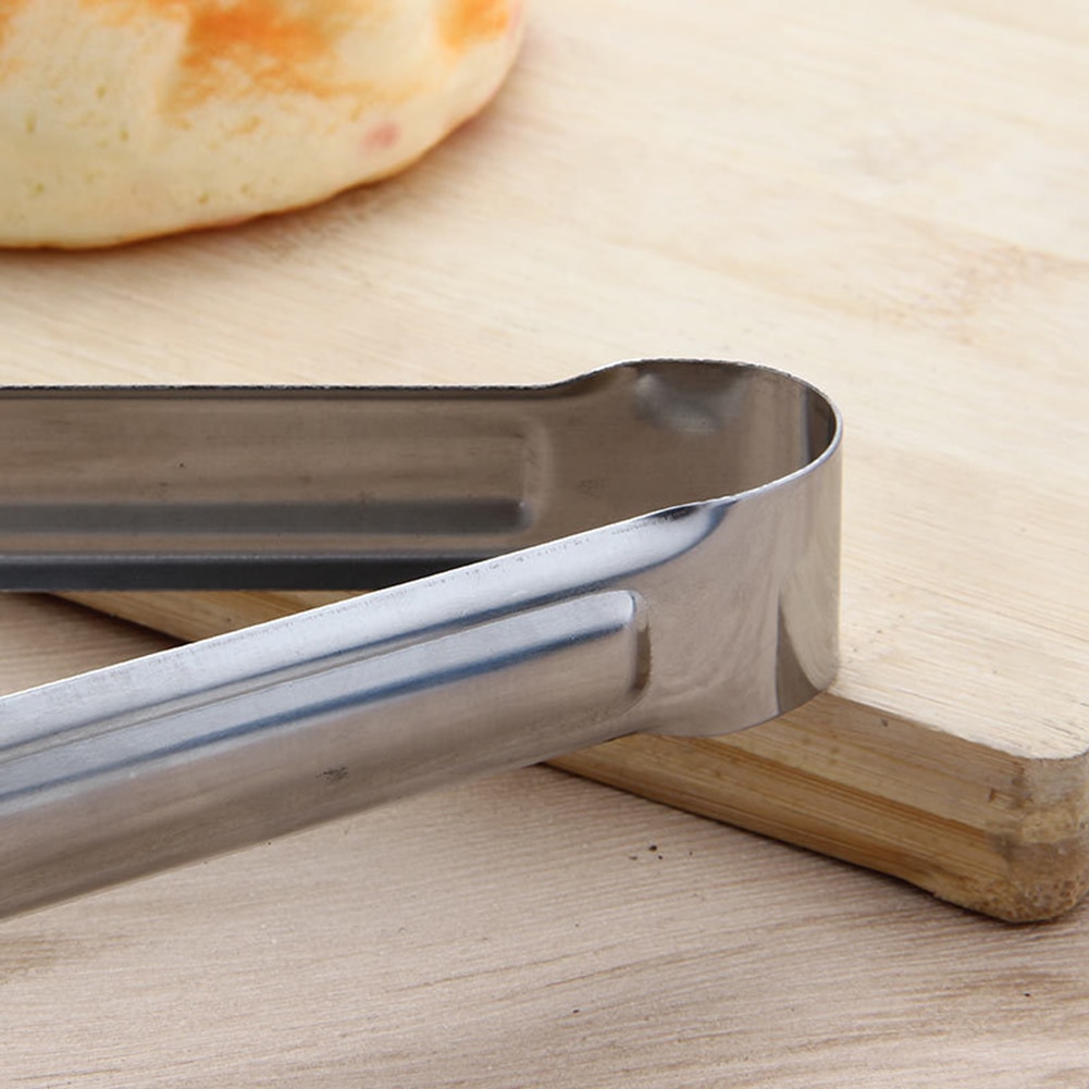 23/29/33cm Tragbare Lebensmittel Zange Edelstahl Zangen Küche Salat Brot Kochen Zange essen Clip Grill Clip Küche Werkzeuge