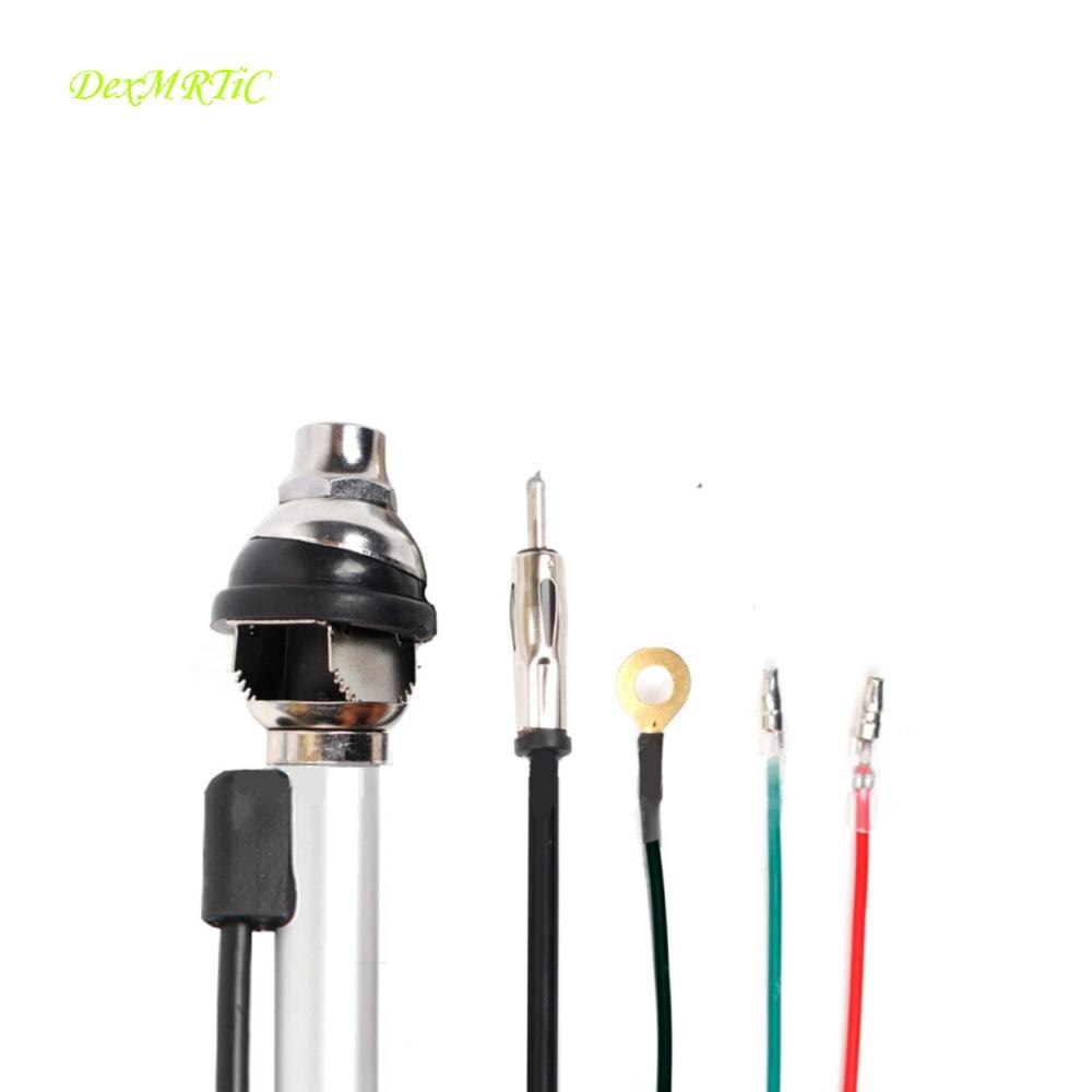 Antenne télescopique pour voiture, 5 Sections, Signal électrique, Radio, télécommande, automatique, stéréo, mât, 1 pièce