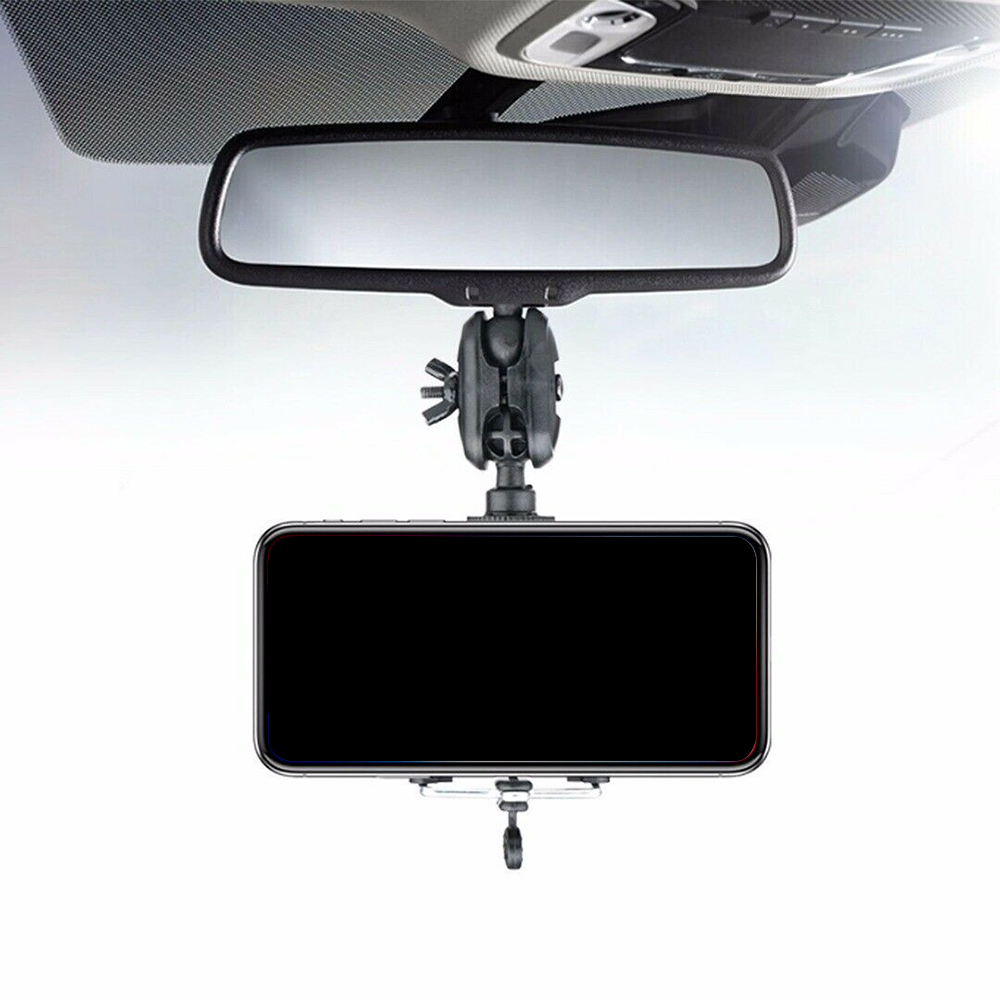 Universel bil bil bakspejl monter-stativ holder beslag holder til mobiltelefon gps bilholdere tilbehør