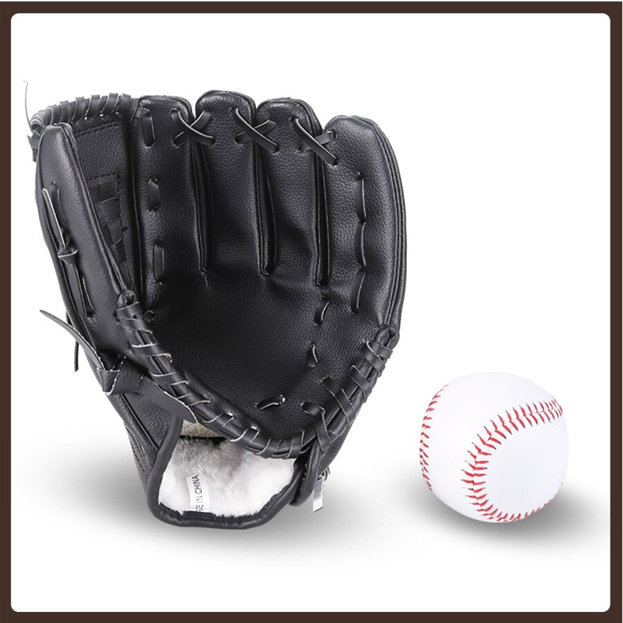 Lederen Linkerhand Baseball Handschoen Accessoires Kids Softbal Handschoen Lederen Honkbal Apparatuur Beisbol Accesorios Softball