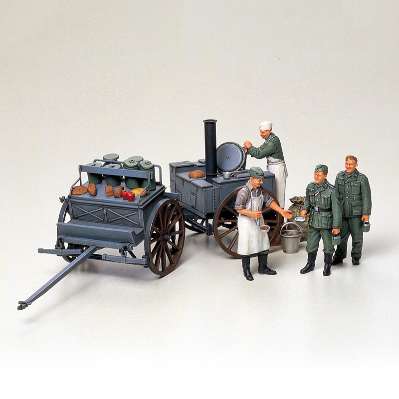 Tamiya 35247 1/35 Feldkuche niemiecki kitsien sceneria montaż zestaw klocków Hobby plastikowe zabawki dla dorosłych DIY