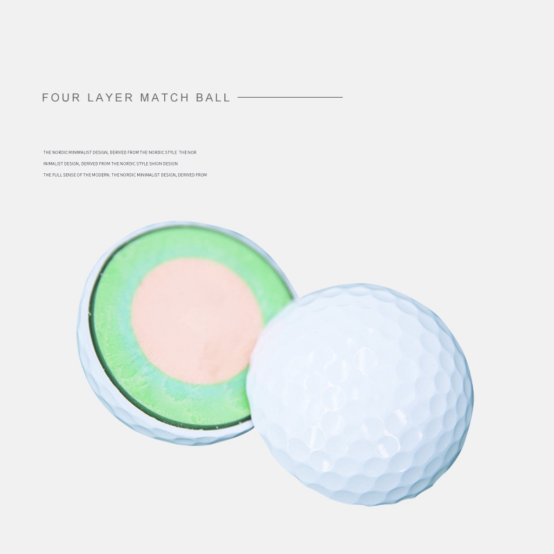 Nowy-3 sztuk golf PU 4 warstwy piłka golf piłka robić gry 332 pszczoła otwór wysokiej jednoręki bandyta golf sport najlepszy prezent dla mężczyzn kobiety